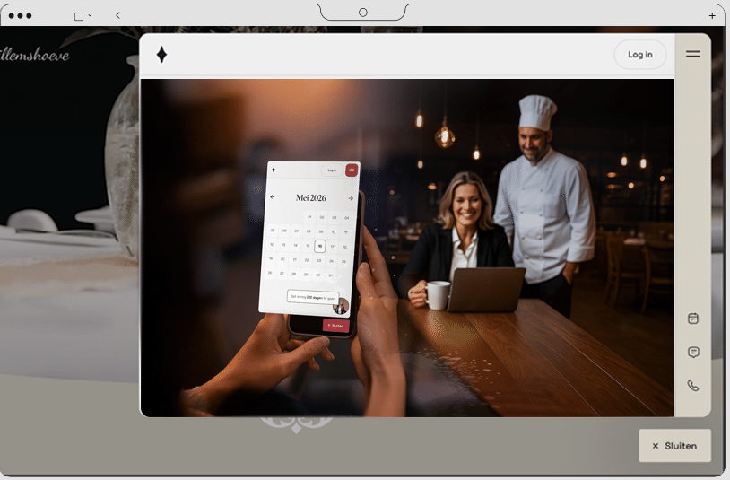 Sales widget screenshot