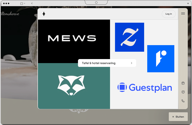 Sales widget screenshot